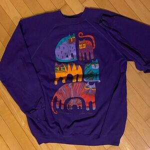 Laurel Burch “Fantastic Felines” Sweatshirt